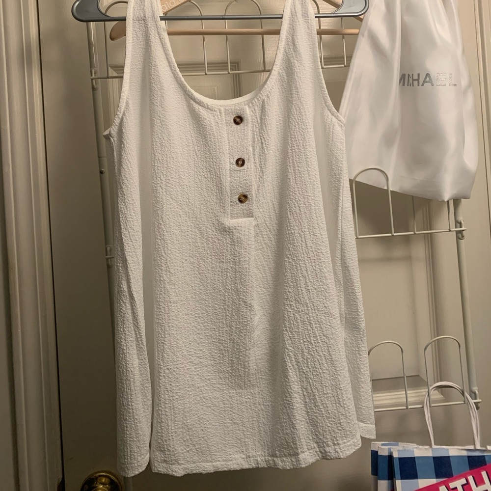 Shein white tank